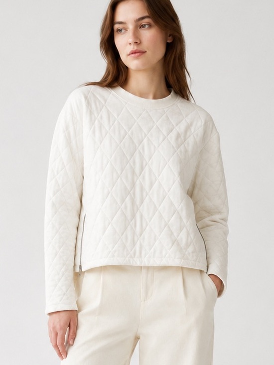 Athleta Tops - Athleta Quilted Women’s Sweatshirt SP Pullover